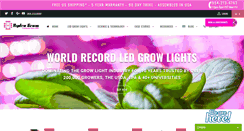 Desktop Screenshot of hydrogrowled.com